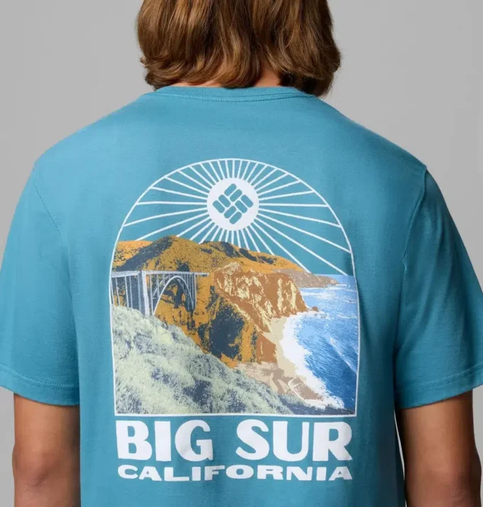 Tricou pentru bărbați Elsur Big Sur CA CSC