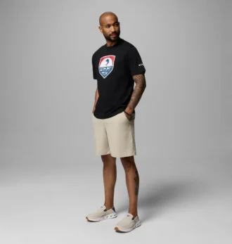 Tricou pentru bărbați PFG™ Silver Bank Americana Marlin