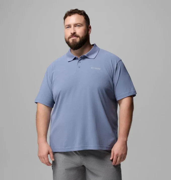 Tricou polo PFG Freezer™ pentru bărbați – Mărime mare