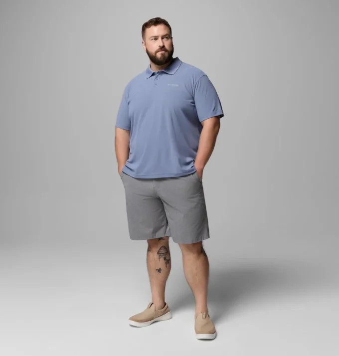 Tricou polo PFG Freezer™ pentru bărbați – Mărime mare