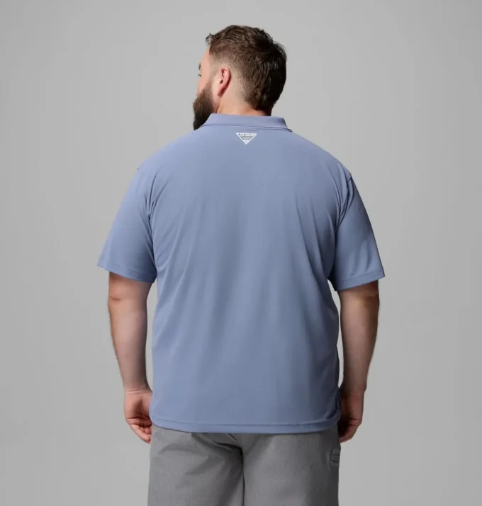 Tricou polo PFG Freezer™ pentru bărbați – Mărime mare