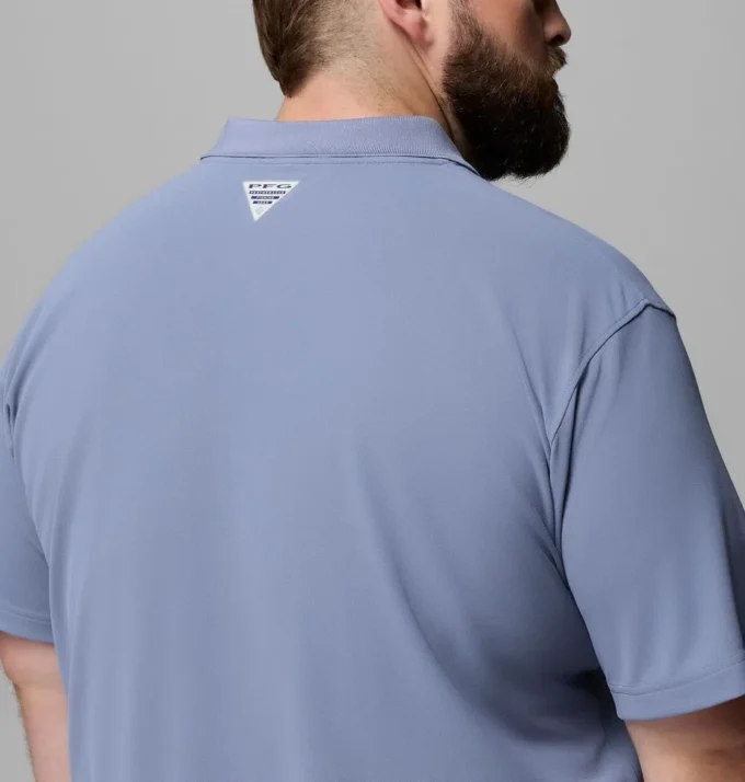 Tricou polo PFG Freezer™ pentru bărbați – Mărime mare