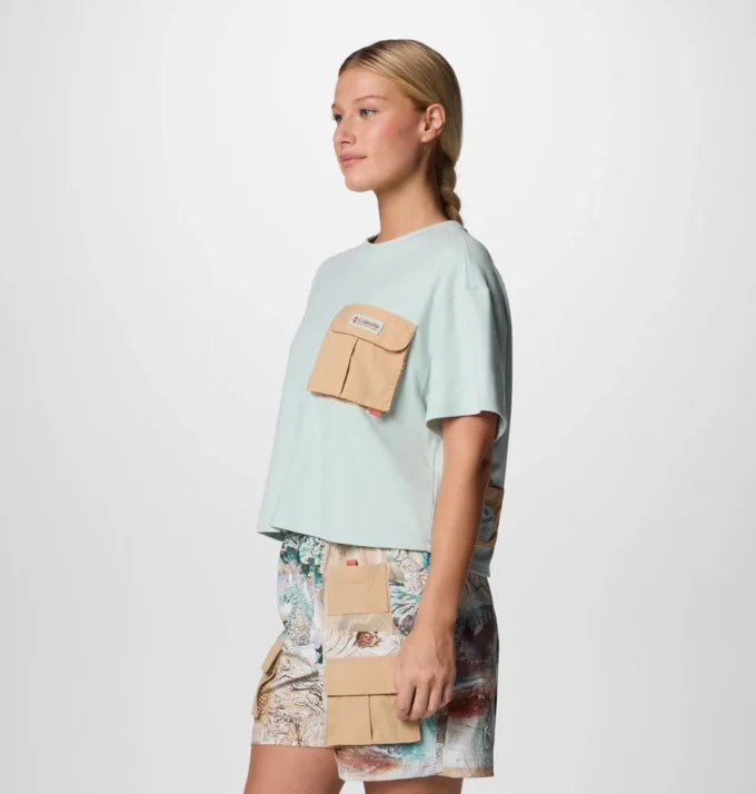 Tricou scurt cu buzunare pentru femei Cove Beach™