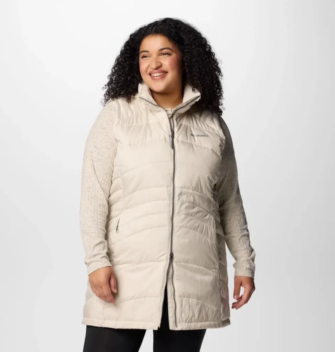 Vestă lungă pentru femei Karis Gale™ – Mărimi mari Vestă lungă pentru femei Karis Gale™ – Mărimi mari