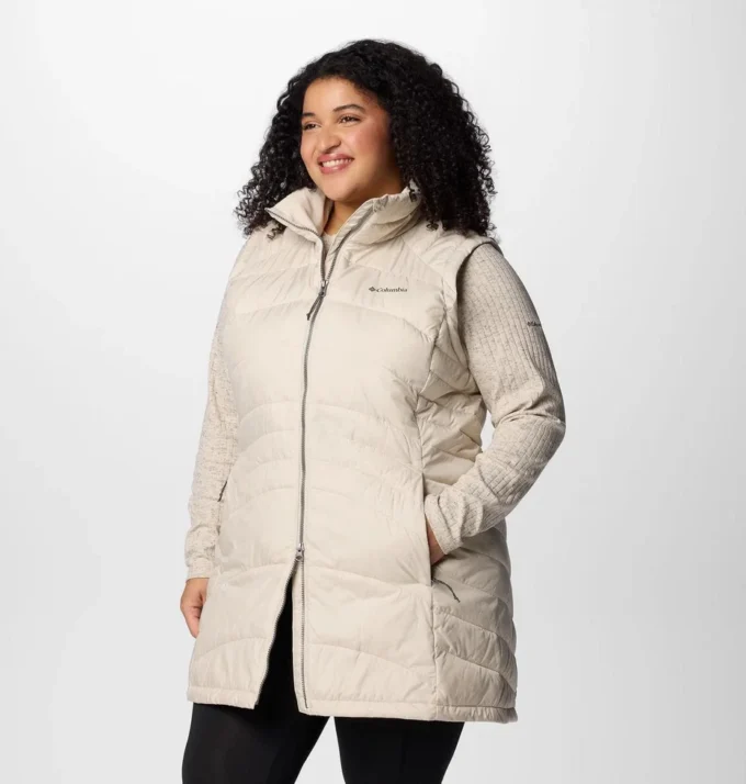 Vestă lungă pentru femei Karis Gale™ – Mărimi mari Vestă lungă pentru femei Karis Gale™ – Mărimi mari